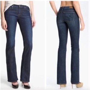 New With Tags AG Adriano Goldschmied "The Angelina" Petite Boot Cut Jeans